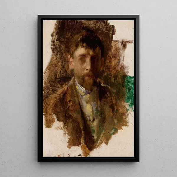 Autoportret - Robert Frederick Blum — oprawiony obraz na ścianie
