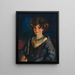 Annie Beg - Robert Henri — oprawiony obraz na ścianie
