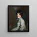 Catherine - Robert Henri — oprawiony obraz na ścianie