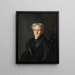 Elizabeth Virginia Lanning Bradner Smith Mme George Cotton Smith - Robert Henri — oprawiony obraz na ścianie