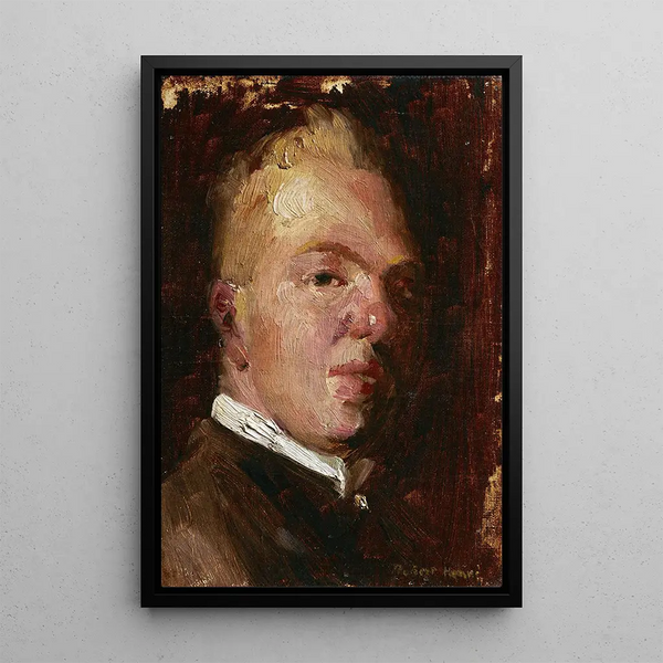George Luks - Robert Henri — oprawiony obraz na ścianie