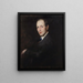 George Wesley Bellows - Robert Henri — oprawiony obraz na ścianie
