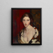 Hélène - Robert Henri — oprawiony obraz na ścianie