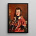 Młoda dziewczyna irlandzka - Robert Henri — oprawiony obraz na ścianie