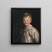 Dziecko śmiejące się - Robert Henri — oprawiony obraz na ścianie