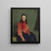 Marie du Connemara - Robert Henri — oprawiony obraz na ścianie