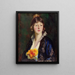 Mildred Clarke von Kienbusch - Robert Henri — oprawiony obraz na ścianie
