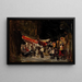 Noc na promenadzie - Robert Henri — oprawiony obraz na ścianie