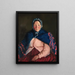 La femme du vieux Johnnies - Robert Henri — oprawiony obraz na ścianie