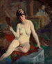 Nu siedzący - Robert Henri — widok dzieła