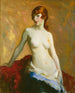 La jeune fille - Robert Henri — widok dzieła