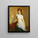 La jeune fille - Robert Henri — oprawiony obraz na ścianie