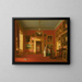 Galeria obrazów Lord Northwick w Thirlestaine House - Robert Huskisson — oprawiony obraz na ścianie