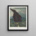 Le Dragon arum - Robert John Thornton — oprawiony obraz na ścianie