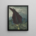 L'Arum dragon - Robert John Thornton — oprawiony obraz na ścianie