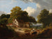 Scena z farmy - Robert Ladbrooke — widok dzieła