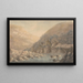 Quai de Lynmouth - Robert Marris — oprawiony obraz na ścianie