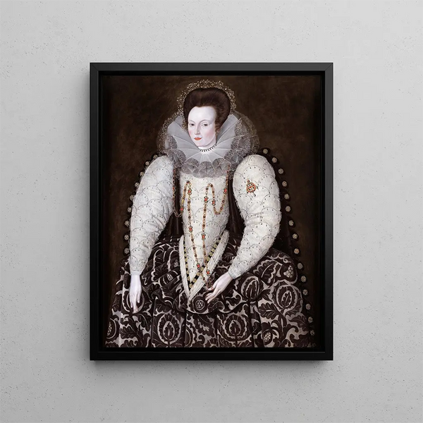 Robert Peake the Elder - Frances Lady Reynell of West Ogwell Devon.webp