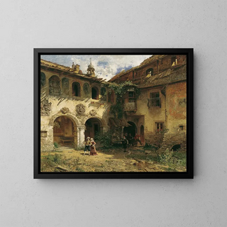Robert Russ - Hof der Frstenburg in Burgeis.webp