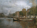 Kanał w Rotterdamie - Robert Russ — widok dzieła