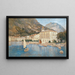 Le Port de Riva sur le lac de Garde - Robert Russ — oprawiony obraz na ścianie
