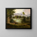 Château de Chapultepec - Robert S. Duncanson — oprawiony obraz na ścianie