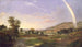 pejzażowy z tęczą - Robert S. Duncanson — widok dzieła