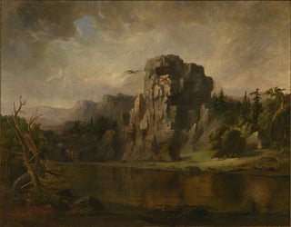 Ucieczka z gniazda orła - Robert S. Duncanson — widok dzieła