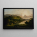 Wysokie ziemie S szkockich - Robert S. Duncanson — oprawiony obraz na ścianie