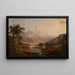 pejzażu szkockiego - Robert S. Duncanson — oprawiony obraz na ścianie