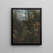 Les grottes - Robert S. Duncanson — oprawiony obraz na ścianie