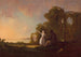 Wujek Tom i mała Eva - Robert S. Duncanson — widok dzieła