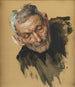 Studium głowy mężczyzny - Robert Seuffert — widok dzieła