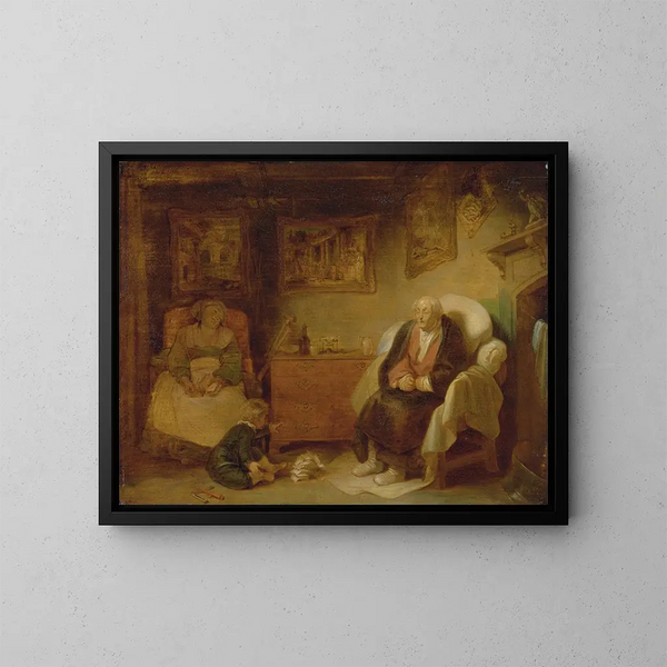 Les Sept Âges de l'Homme, Deuxième Enfance - Robert Smirke — oprawiony obraz na ścianie