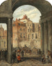 Wejście na Foregate Strand w Boswell Court - Robert Thomas Landells — widok dzieła