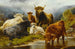 Bétail des Highlands - Robert Watson — widok dzieła