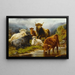 Bétail des Highlands - Robert Watson — oprawiony obraz na ścianie