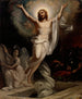 szkicu Zmartwychwstania Chrystusa z ołtarza głównego obecnego kościoła w Pori - Robert Wilhelm Ekman — widok dzieła