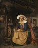 La Fileuse Bretonne The Spinner - Robert Wylie — widok dzieła