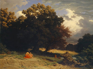 Le Fils prodigue - Robert Zünd — widok dzieła
