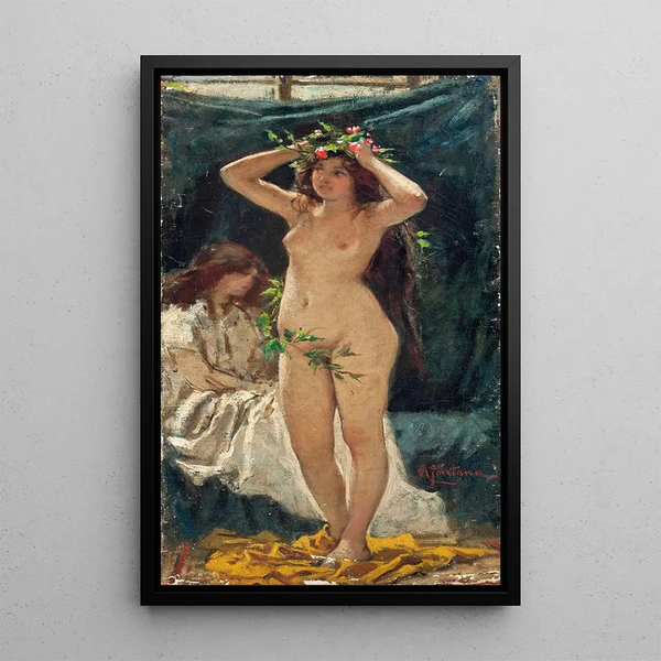 Flore - Roberto Fontana — oprawiony obraz na ścianie