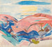 Czerwone Skały - Edvard Munch — widok dzieła