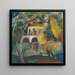 Rococo - August Macke — oprawiony obraz na ścianie