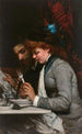 Chez Duval - Rodolphe Julian — widok dzieła