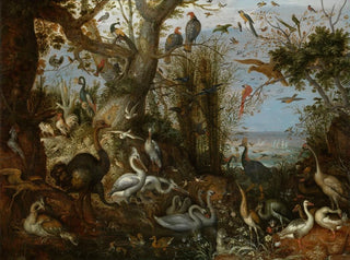 z Kurczakami - Roelant Savery — widok dzieła