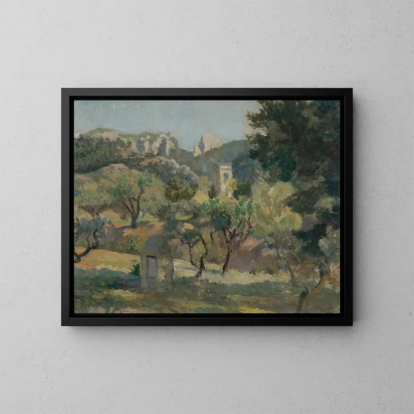 Puits de Saint-Rémy - Roger Fry — oprawiony obraz na ścianie
