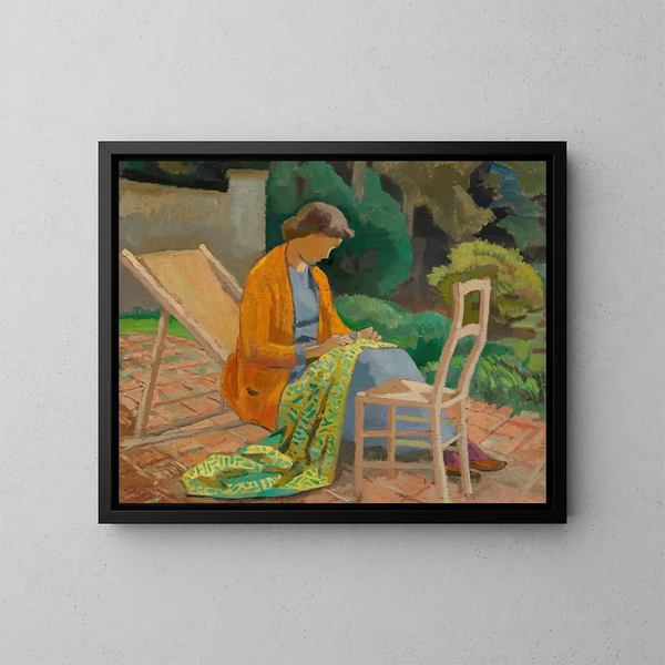 Lato w ogrodzie - Roger Fry — oprawiony obraz na ścianie
