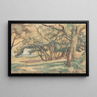 Roger Fry - Wooded Glade near St Tropez.webp