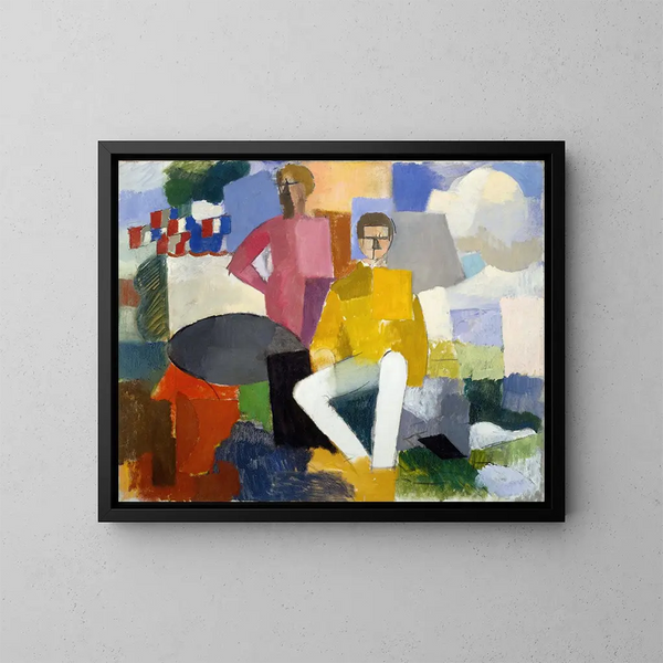 Le Quatorze Juillet - Roger de La Fresnaye — oprawiony obraz na ścianie