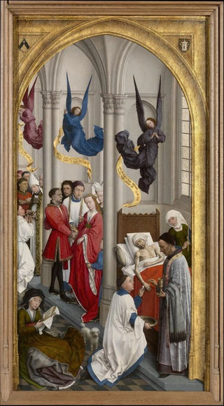 Rogier van der Weyden - The Ordinatio Marriage and Extreme Unction.webp